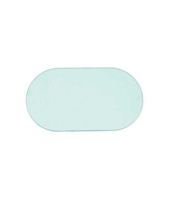 OVAL REPLACEMENT GLASS WINDOW – 458MM X 254MM